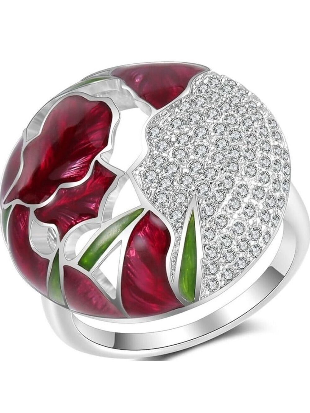 Enamel Statement Ring